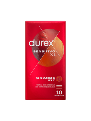 PRESERVATIVOS SENSITIVO XL 10 UNIDADES DE LA MARCA DUREX CONDOMS