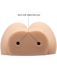 VAGINA Y ANO REALISTICOS CON VIBRACION POSICION 6 DE LA MARCA CRAZY BULL