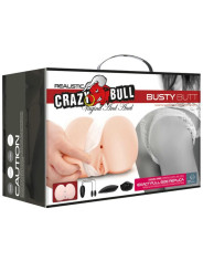 VAGINA Y ANO REALISTICOS CON VIBRACION POSICION 6 DE LA MARCA CRAZY BULL