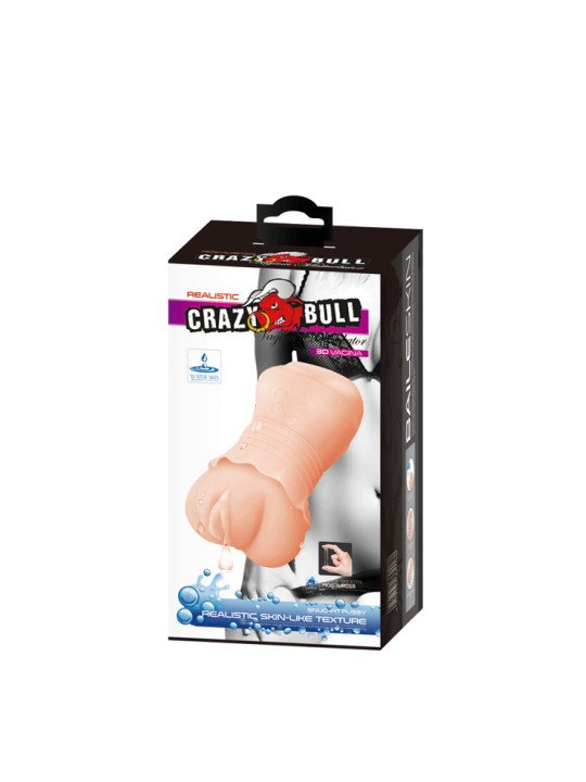 MASTURBADOR WATER SKIN MODELO VAGINA 2 DE LA MARCA CRAZY BULL