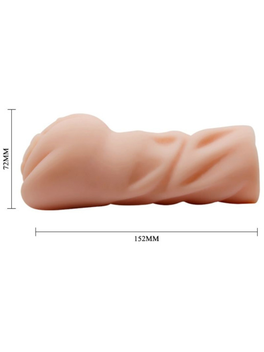 MAVIS MASTURBADOR VAGINA 15.2 CM DE LA MARCA CRAZY BULL