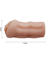 LILLIAN MASTURBADOR VAGINA 13 CM DE LA MARCA CRAZY BULL