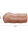 LILLIAN MASTURBADOR VAGINA 13 CM DE LA MARCA CRAZY BULL