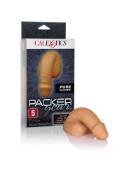 PACKING PENIS PENE DE SILICONA 12.75CM CARAMELO DE LA MARCA CALEXOTICS