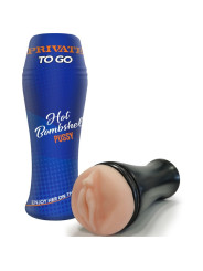 MASTURBADOR HOT BOMBSHELL TO GO DE LA MARCA PRIVATE