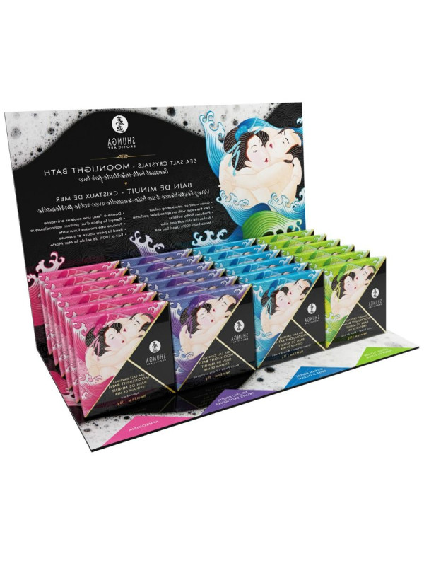 LOVE BATH DISPLAY + 24 UNITS DE LA MARCA SHUNGA BATH EXPERIENCE