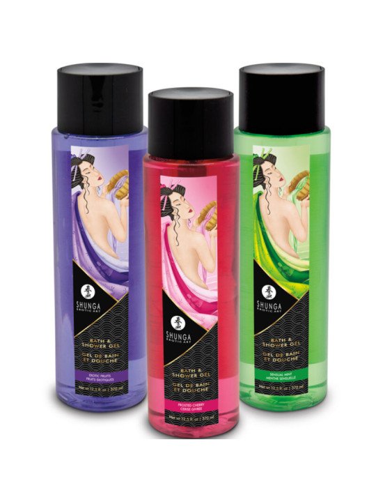 SHUNGA - GEL DE BAÑO & DUCHA MENTA 370 ML DE LA MARCA SHUNGA BATH EXPERIENCE