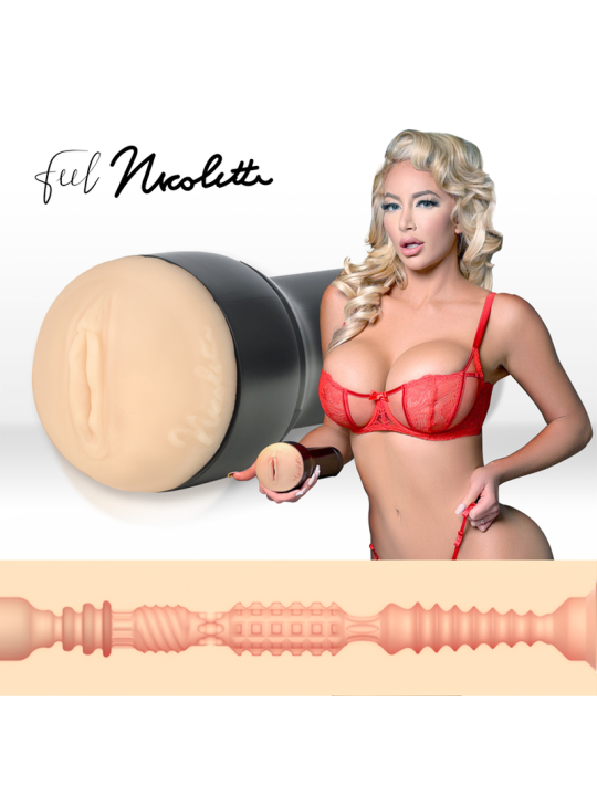 KEON + FEEL NICOLETTE SHEA STROKER + LUBRICANTE AQUA QUALITY 50 ML DE LA MARCA KIIROO