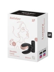 APP DOUBLE LOVE VIBRADOR PAREJAS LUXURY NEGRO DE LA MARCA SATISFYER PARTNER