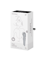 HIGH FASHION LUXURY ESTIMULACION ONDAS Y VIBRACION DE LA MARCA SATISFYER LUXURY