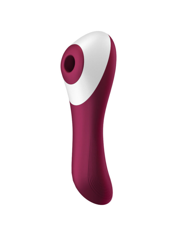 DUAL CRUSH ESTIMULADOR Y VIBRADOR DE LA MARCA SATISFYER AIR PULSE