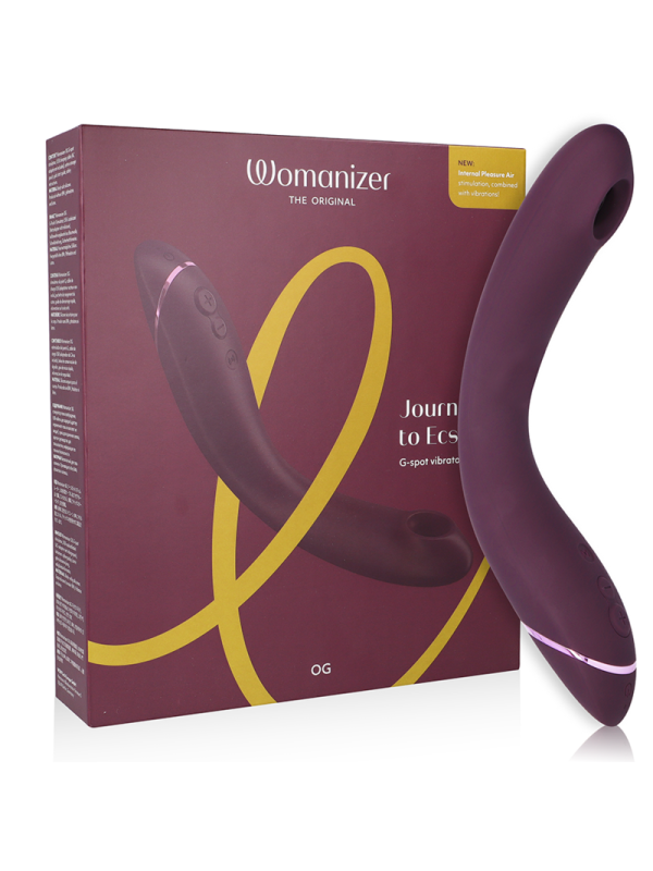 OG G-SPOT BERENJENA DE LA MARCA WOMANIZER