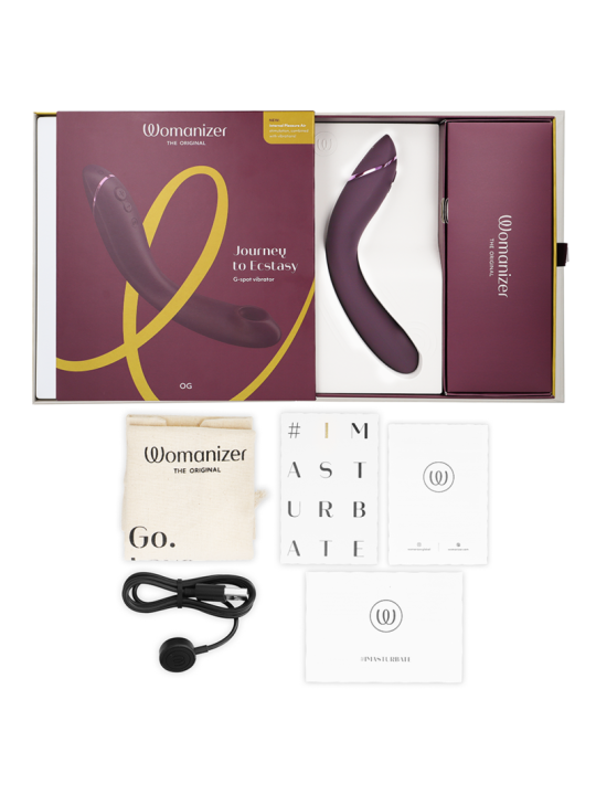 OG G-SPOT BERENJENA DE LA MARCA WOMANIZER