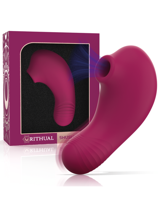 SHUSHU PRO POCKET ESTIMULADOR CLITORIS 2 POTENTES MOTORES ORQUIDEA DE LA MARCA RITHUAL