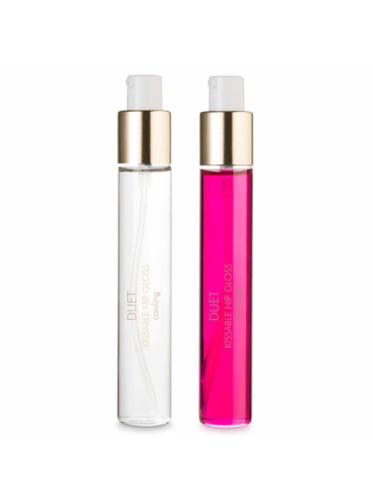 PACK DUO GLOSS PARA PEZONES FRIO & CALOR DE LA MARCA BIJOUX LOVE COSMETIQUES