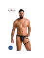 058 TANGA BILL NEGRO S/M DE LA MARCA PASSION MEN