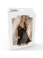 BABYDOLL ENCAJE FLORAL NEGRO S/M DE LA MARCA SUBBLIME BABYDOLLS