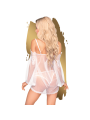 LIP SMACKER BABYDOLL BLANCO S/M DE LA MARCA PENTHOUSE BABYDOLL