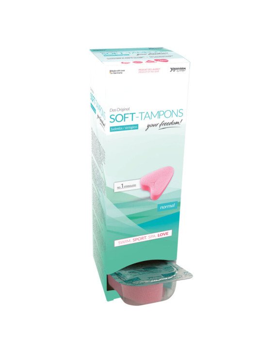 TAMPONS - SOFT-TAMPONS TAMPONES ORIGINALES LOVE / 10UDS DE LA MARCA JOYDIVISION SOFT-TAMPONS