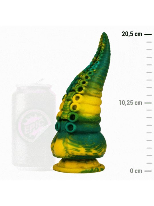 CETUS DILDO TENTÁCULO VERDE TAMAÑO GRANDE DE LA MARCA EPIC