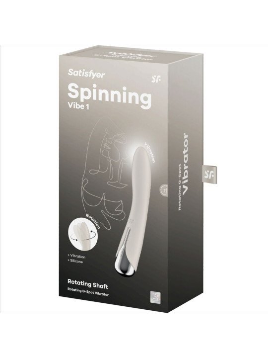 SPINNING VIBE 1 VIBRADOR ROTADOR G-SPOT RED DE LA MARCA SATISFYER VIBRATOR