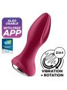 ROTATOR PLUG 2+ PLUG VIBRADOR APP NEGRO DE LA MARCA SATISFYER CONNECT