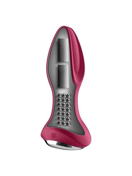 ROTATOR PLUG 2+ PLUG VIBRADOR APP NEGRO DE LA MARCA SATISFYER CONNECT