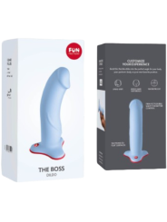 THE BOSS DILDO REALISTICO NEGRO DE LA MARCA FUN FACTORY