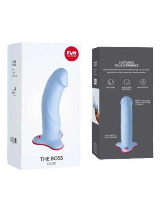 THE BOSS DILDO REALISTICO NEGRO DE LA MARCA FUN FACTORY