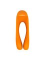 CANDY CANE VIBRADOR DEDO NARANJA DE LA MARCA SATISFYER VIBRATOR