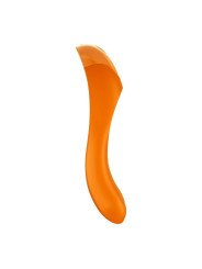 CANDY CANE VIBRADOR DEDO NARANJA DE LA MARCA SATISFYER VIBRATOR