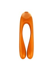 CANDY CANE VIBRADOR DEDO NARANJA DE LA MARCA SATISFYER VIBRATOR