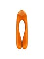 CANDY CANE VIBRADOR DEDO NARANJA DE LA MARCA SATISFYER VIBRATOR