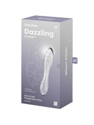 SATISFYER - DAZZLING CRYSTAL TRANSPARENTE DE LA MARCA SATISFYER CRYSTAL