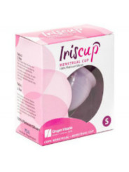 COPA MESTRUAL ROSA PEQUEÑA + BOLSA ESTERILIZADORA GRATIS DE LA MARCA IRISCUP