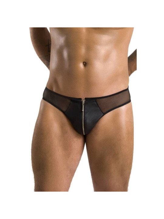 042 SLIP TIMMY NEGRO S/M DE LA MARCA PASSION MEN