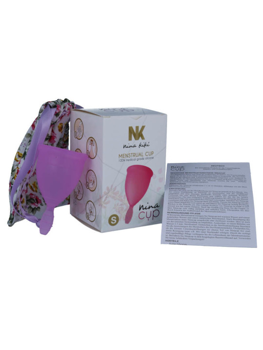 COPA MENSTRUAL LILA - TALLA S DE LA MARCA NINA KIKÍ