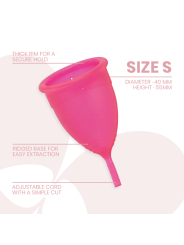 COPA MENSTRUAL SILICONA MEDICA - TALLA S DE LA MARCA INTIMICHIC