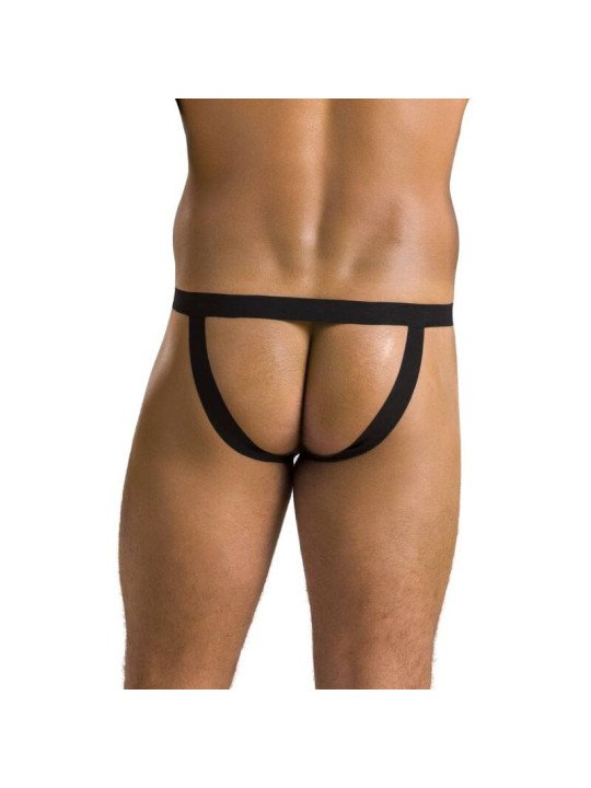 044 SLIP OPEN BEN NEGRO S/M DE LA MARCA PASSION MEN