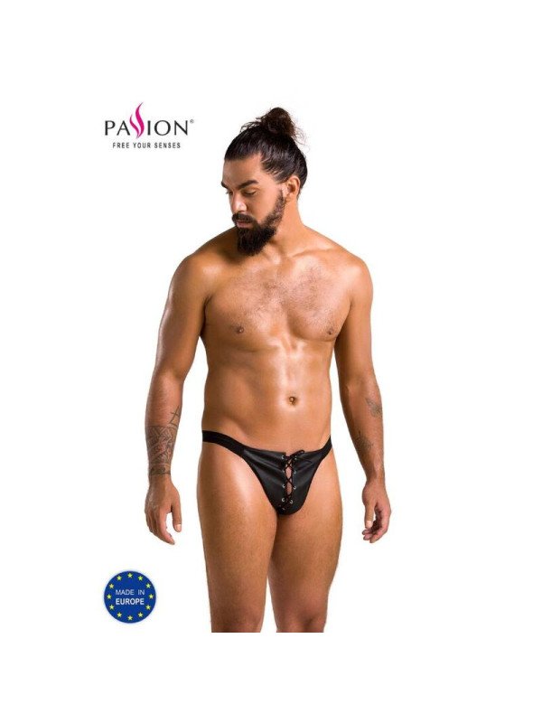 044 SLIP OPEN BEN NEGRO S/M DE LA MARCA PASSION MEN