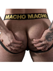 MX25AC JOCK CUERO AMARILLO S DE LA MARCA MACHO UNDERWEAR