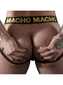 MX25AC JOCK CUERO AMARILLO S DE LA MARCA MACHO UNDERWEAR