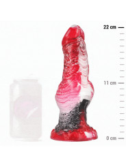 HELIOS DILDO CON TESTÍCULOS CALOR Y ÉXTASIS DE LA MARCA EPIC