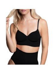 BRA - MEDIUM CONTROL SUJETADOR SIN COSTURAS NEGRO TALLA S DE LA MARCA BYE BRA - BRAS