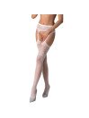 S029 MEDIAS CON LIGUERO NEGRO TALLA UNICA DE LA MARCA PASSION WOMAN GARTER & STOCK