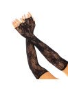 GUANTES SIN DEDOS RED FLORAL BLANCO DE LA MARCA LEG AVENUE HOSIERY