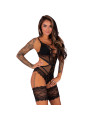 HAWAIN LC 90665 BODY NEGRO DE LA MARCA LIVCO CORSETTI BODIES