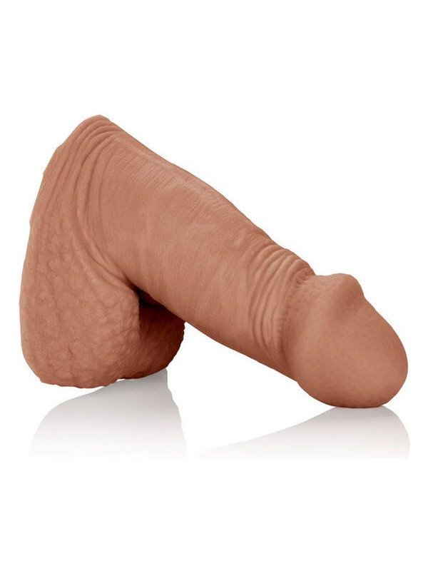 CALEXOTICS - PACKING PENIS PENE REALÍSTICO 12.75 CM MARRÓN DE LA MARCA CALEXOTICS