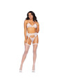 SET TRES PIEZAS BLANCO TALLA M DE LA MARCA LEG AVENUE SETS