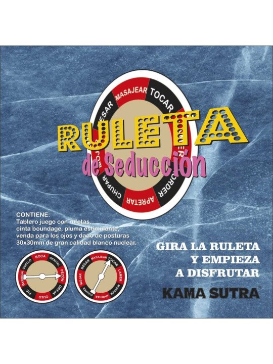 RULETA DE LA SEDUCCIÓN JUEGO KAMASUTRA DE LA MARCA DIABLO PICANTE